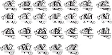 Load image into Gallery viewer, Monogram Name Plates