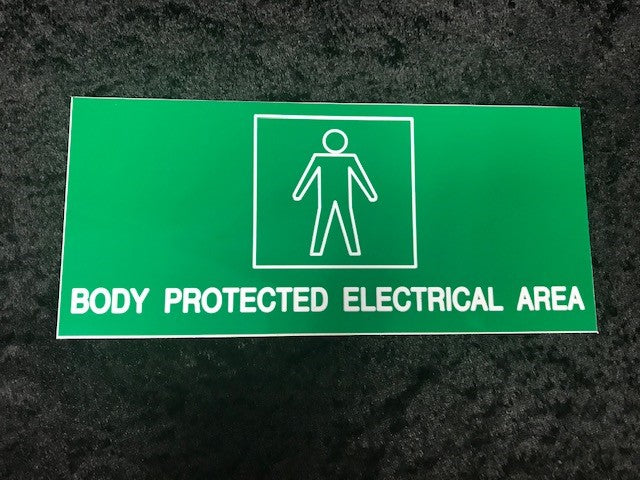 Body Protected Labels – Medallion Engraving Services